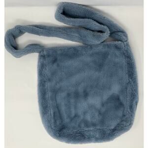 Blue Furry Shoulder bag